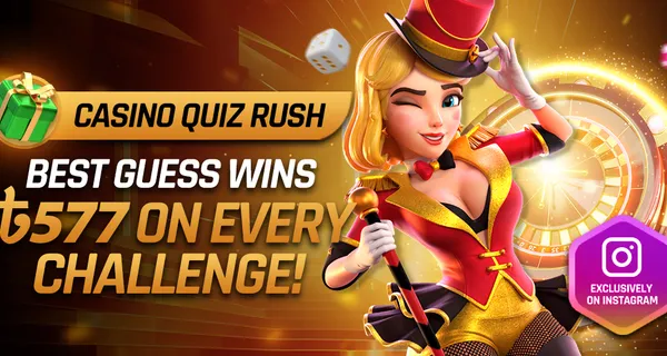 ক্যাসিনো কুইজ রাশ bonus banner — Jeetbuzz